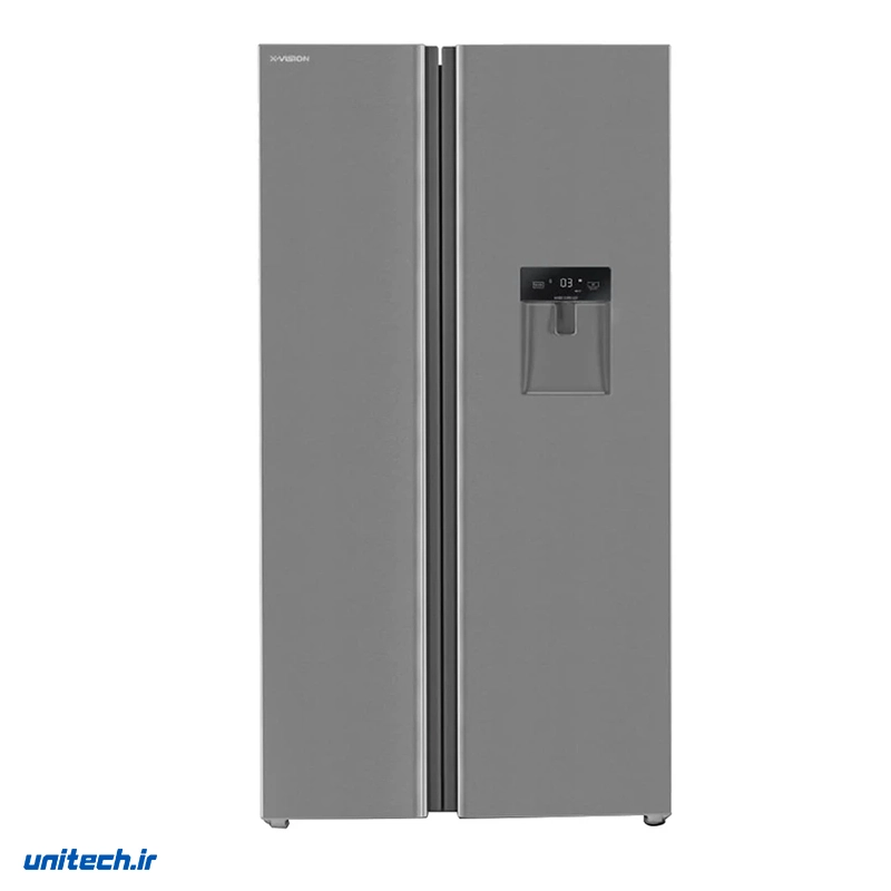 یخچال و فریزر ساید بای ساید 28 فوت ایکس ویژن مدل TS552 AWD ASD ZK28S3